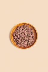 Contenu de la boîte Nourriture pour chiens avec viande de dinde