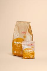 Sensitive Trockenfutter für Katzen in zwei Grössen